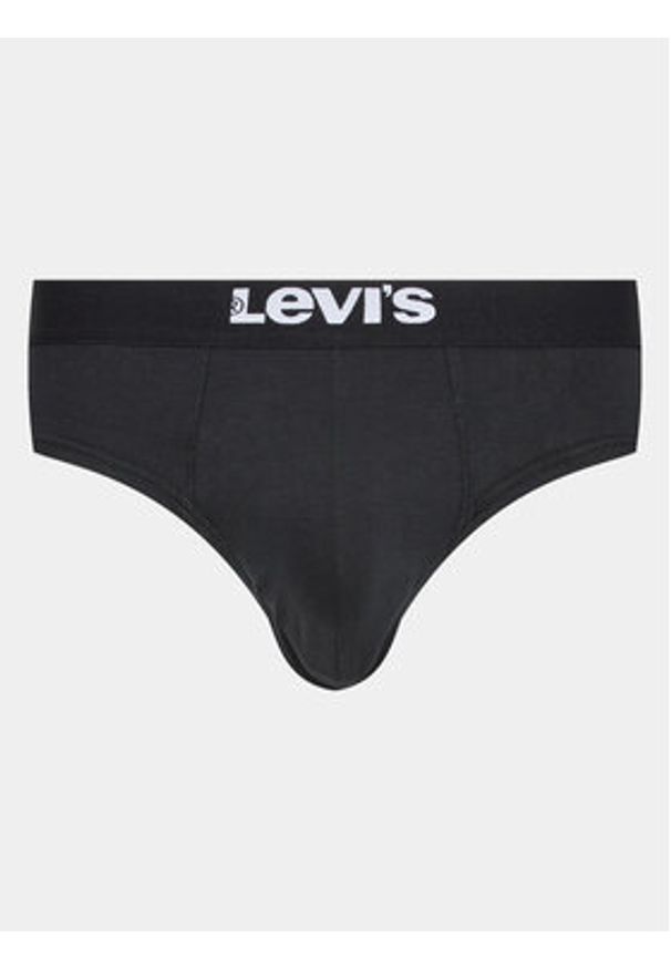 Levi's® Komplet 2 par slipów 37149-0803 Czarny. Kolor: czarny. Materiał: bawełna