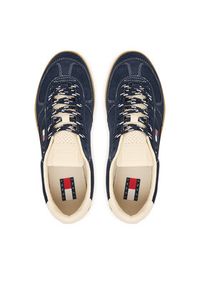 Tommy Jeans Sneakersy Mu The Greenwich Edge Suede EN0EN03050 Granatowy. Kolor: niebieski. Materiał: zamsz, skóra #5