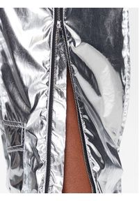 GESTUZ - Gestuz Spodnie materiałowe Afina 10906981 Srebrny Regular Fit. Kolor: srebrny. Materiał: materiał, syntetyk #5