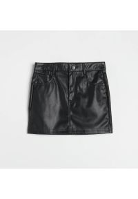 Reserved - Spódnica mini - Czarny. Kolor: czarny #1