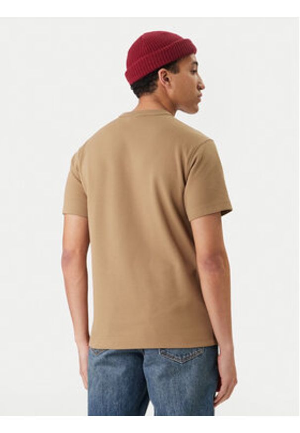 G-Star RAW - G-Star Raw T-Shirt D28609-E383 Beżowy Regular Fit. Kolor: beżowy. Materiał: bawełna