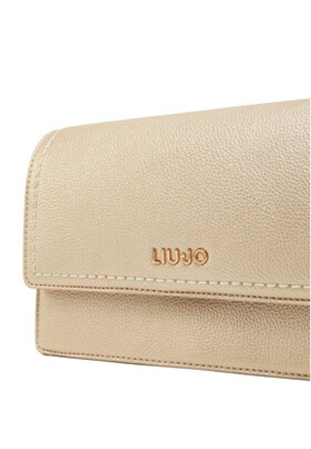 Liu Jo Torebka S Crossbody AA5158 E0058 Złoty. Kolor: złoty. Materiał: skórzane