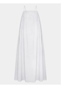 Gina Tricot Sukienka letnia 19915 Biały Regular Fit. Kolor: biały. Materiał: bawełna. Sezon: lato #3