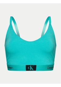 Calvin Klein Underwear Biustonosz top 000QF7225E Niebieski. Kolor: niebieski. Materiał: bawełna #1
