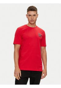Hugo T-Shirt Dimoniti 50522434 Czerwony Regular Fit. Kolor: czerwony. Materiał: bawełna #1