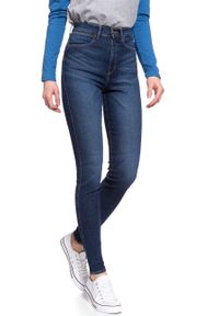 Wrangler - WRANGLER SUPER HIGH SKINNY BLUE SHADOW W27WFS15J. Stan: podwyższony #9