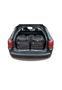 KJUST - Torby Do Bagażnika Peugeot 407 Sw 2004-2011 5Szt Kjust. Kolor: czarny. Styl: sportowy #1