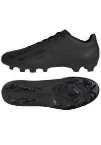 Adidas - Buty adidas X Crazyfast.4 FxG M GY7433 czarne. Kolor: czarny. Materiał: materiał, syntetyk. Szerokość cholewki: normalna #4