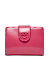 Pinko Mały Portfel Damski Wallet PE 24 PCPL 102840 A1EN Różowy. Kolor: różowy. Materiał: skóra #1
