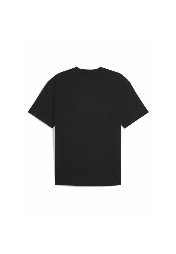 Puma - Męska koszulka Concept 2 Madrid o luźnym kroju PUMA Black. Kolor: czarny
