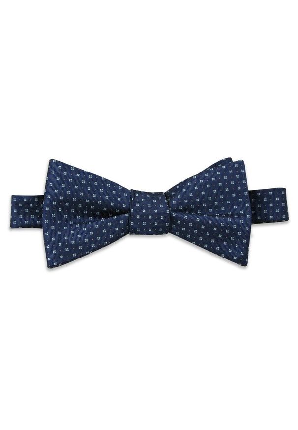 Niebieska muszka EM Men's Accessories elegancka