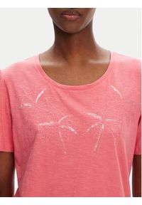 Olsen T-Shirt 11104823 Różowy Regular Fit. Kolor: różowy. Materiał: bawełna #4