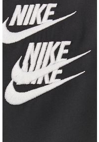 Nike Sportswear - Kurtka bomber. Okazja: na co dzień. Kolor: czarny. Długość rękawa: raglanowy rękaw. Wzór: haft. Styl: casual #6