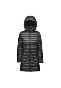 Damska kurtka z kapturem zapinana na zamek Geox Jaysen. Typ kołnierza: kaptur. Kolor: czarny #1