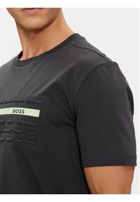 BOSS - Boss T-Shirt 50513010 Szary Regular Fit. Kolor: szary. Materiał: bawełna #5