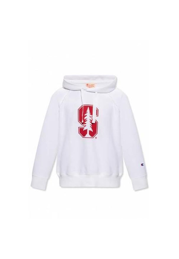 Bluzy sportowa damska Champion 115110WW001WHT. Typ kołnierza: kaptur. Kolor: biały