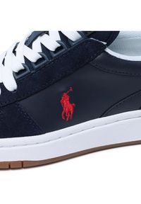 Polo Ralph Lauren Sneakersy Polo Crt Pp 809834463003 Granatowy. Kolor: niebieski. Materiał: skóra #8