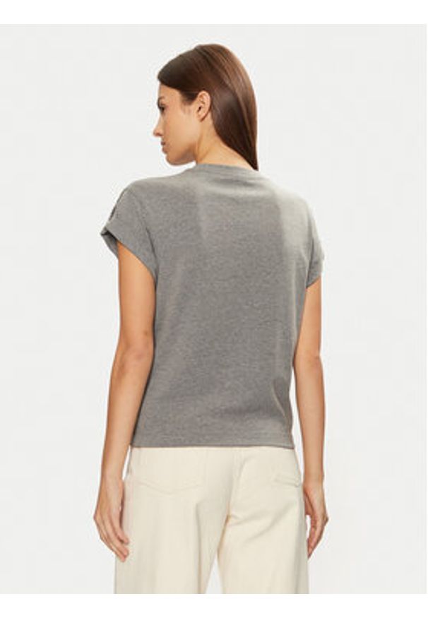 Guess T-Shirt W5RI06 I3Z14 Szary Regular Fit. Kolor: szary. Materiał: bawełna