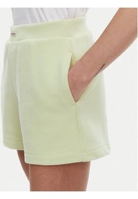 Calvin Klein Jeans Szorty sportowe Placed Institutional J20J225525 Zielony Regular Fit. Kolor: zielony. Materiał: bawełna