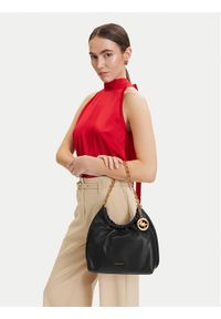 MICHAEL Michael Kors Torebka Indie 32S6A50C6L Czarny. Kolor: czarny. Materiał: skórzane #1