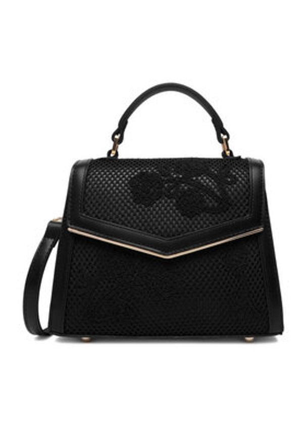 Nine West Torebka CEO-Wall Street Glow-KY318 Czarny. Kolor: czarny. Styl: street