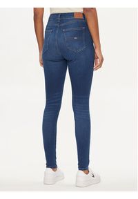Tommy Jeans Jeansy Sylvia DW0DW17592 Granatowy Skinny Fit. Kolor: niebieski #5