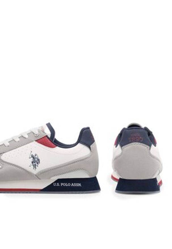 U.S. Polo Assn. Sneakersy NOBIL003M/CHY4 Biały. Kolor: biały