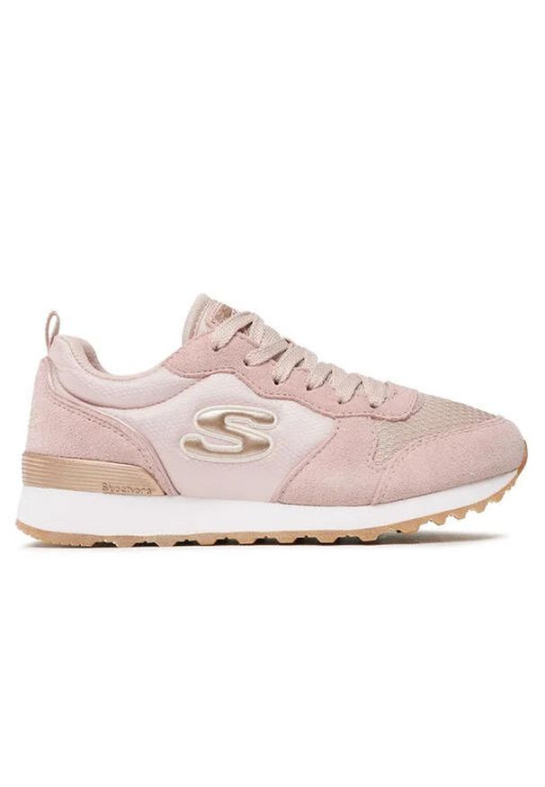 skechers - Buty na co dzień damskie SKECHERS RETROS OG 85 GOLDN GURL zamsz. Okazja: na co dzień. Kolor: wielokolorowy. Materiał: zamsz