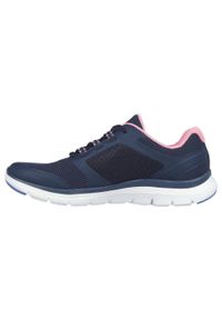 skechers - Buty do chodzenia damskie Skechers Flex Appeal 4.0. Kolor: niebieski. Sport: turystyka piesza