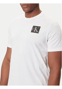 Calvin Klein Jeans T-Shirt Gradient Monogram LV04RC859G Biały Regular Fit. Kolor: biały. Materiał: bawełna. Wzór: gradientowy #5