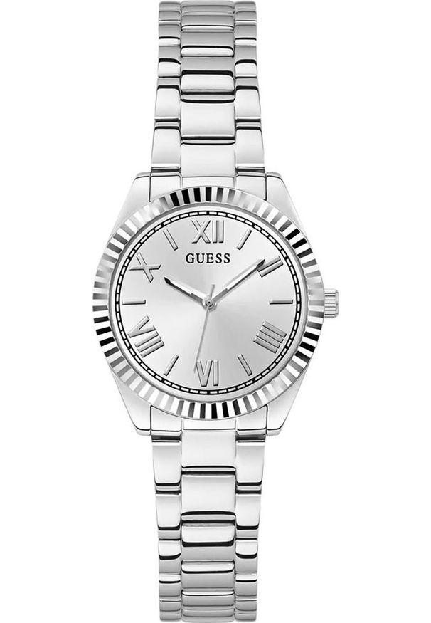 Zegarek Guess Zegarek damski Guess GW0687L1 srebrny. Kolor: srebrny
