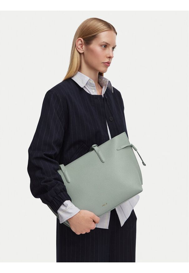 Furla Torebka Ava M WB02069 BX4329 CN 4912S Szary. Kolor: szary. Materiał: skórzane