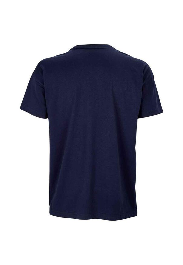 SOL'S - Męska Koszulka Boxy Oversize. Kolor: niebieski