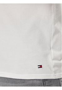 TOMMY HILFIGER - Tommy Hilfiger Komplet 3 t-shirtów UM0UM03137 Biały Regular Fit. Kolor: biały. Materiał: bawełna #6