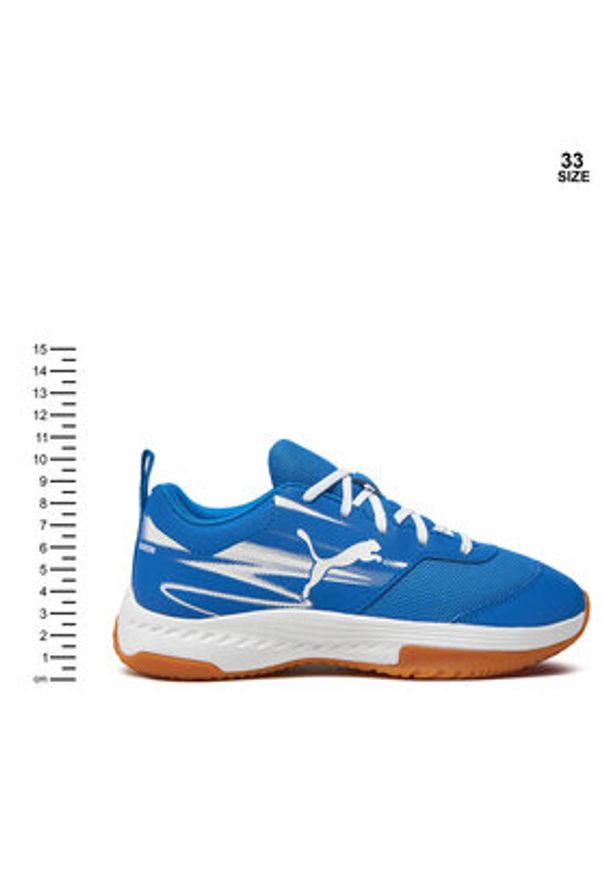 Puma Buty halowe Varion II Jr 108105 03 Niebieski. Kolor: niebieski. Materiał: materiał