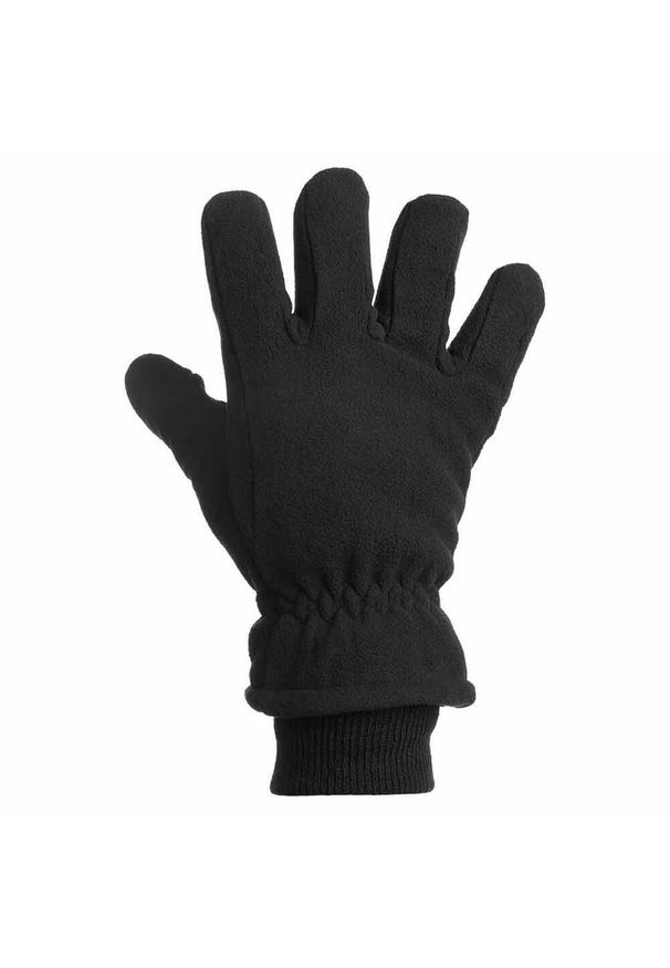 HEAT KEEPER - Męskie rękawice termoaktywne Heatkeeper Thinsulate/Fleece czarne. Kolor: czarny. Materiał: polar. Technologia: Thinsulate