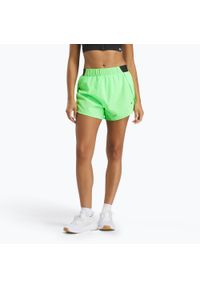 Reebok Fitness - Spodenki Reebok Speed. Kolor: zielony. Sport: fitness #1
