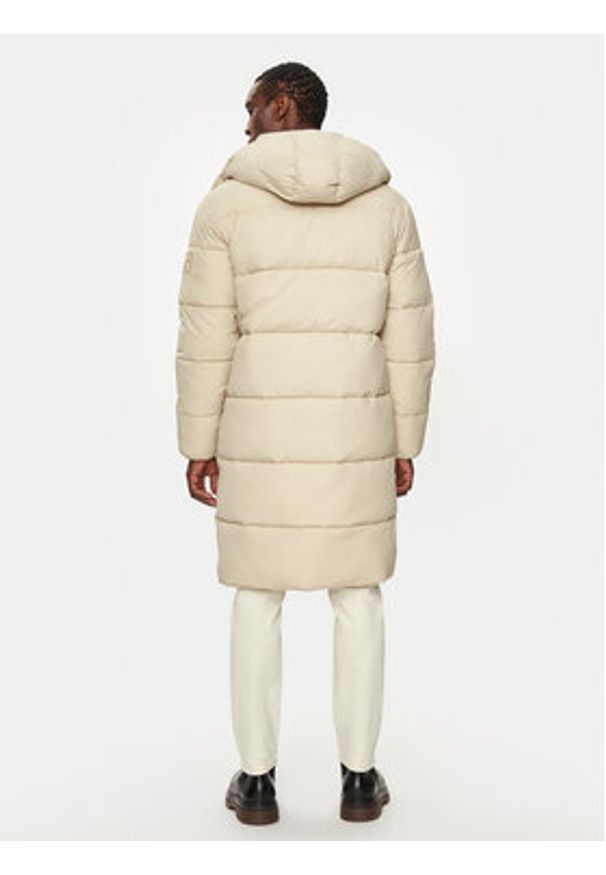 Calvin Klein Jeans Kurtka zimowa Essentials J30J326109 Beżowy Regular Fit. Kolor: beżowy. Materiał: syntetyk. Sezon: zima