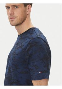 TOMMY HILFIGER - Tommy Hilfiger T-Shirt Summer MW0MW38933 Granatowy Slim Fit. Kolor: niebieski. Materiał: bawełna #5