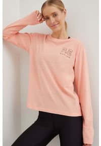 P.E Nation longsleeve bawełniany kolor pomarańczowy. Okazja: na co dzień. Kolor: pomarańczowy. Materiał: bawełna. Długość rękawa: długi rękaw. Styl: casual #1