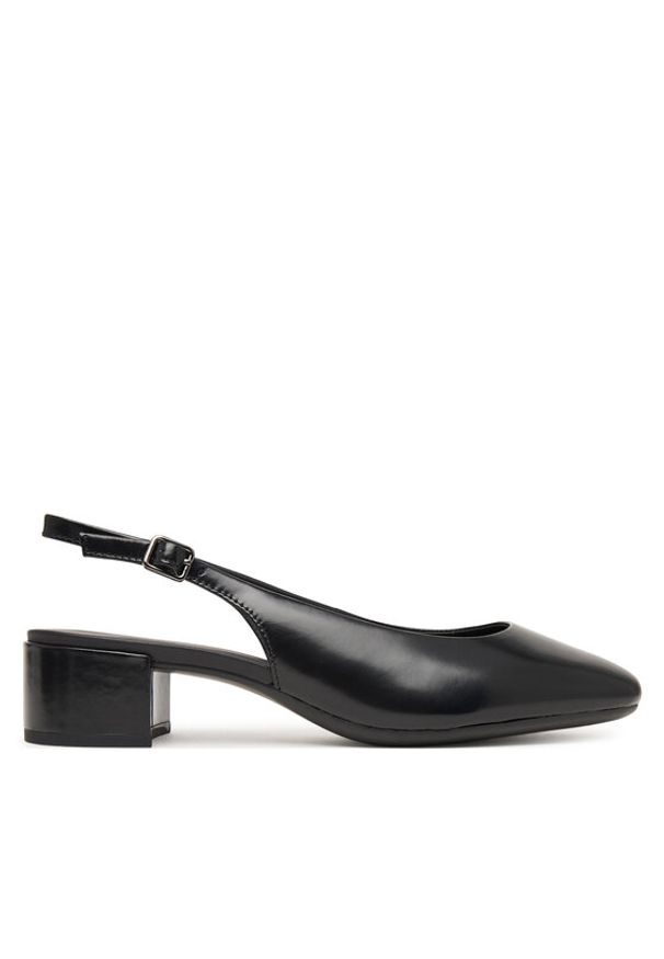 ecco - ECCO Czółenka Liva 25062304001 Czarny. Kolor: czarny. Materiał: skóra, lakier