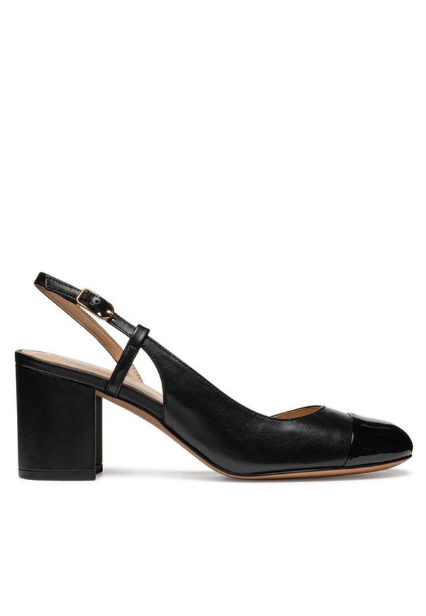 Geox Czółenka D Virnilisa 65 D55YYA 0TUHH C9999 Czarny. Kolor: czarny. Materiał: skóra