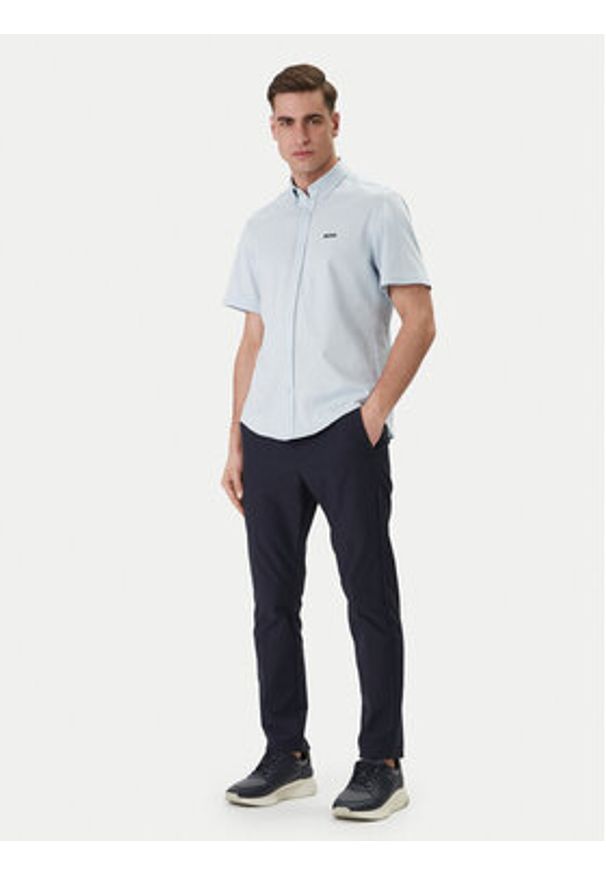BOSS Koszula ST Motion 50555951 Niebieski Regular Fit. Kolor: niebieski. Materiał: bawełna