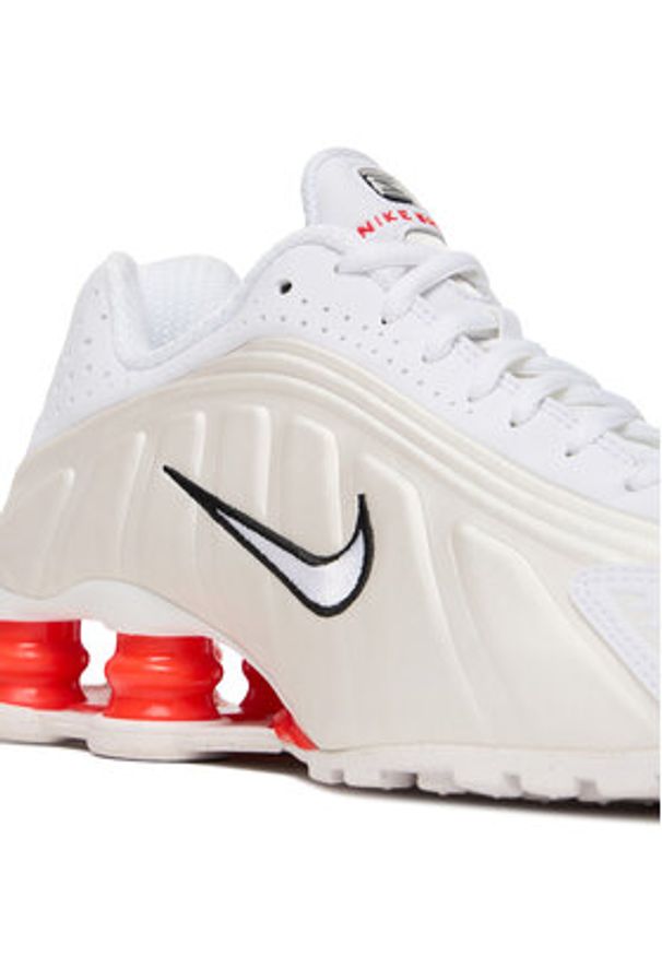 Nike Sneakersy Sox R4 AR3565 103 Biały. Kolor: biały. Materiał: skóra