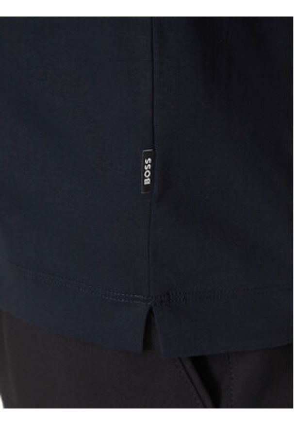 BOSS - Boss T-Shirt C-Taut 01 50520298 Granatowy Regular Fit. Kolor: niebieski. Materiał: bawełna