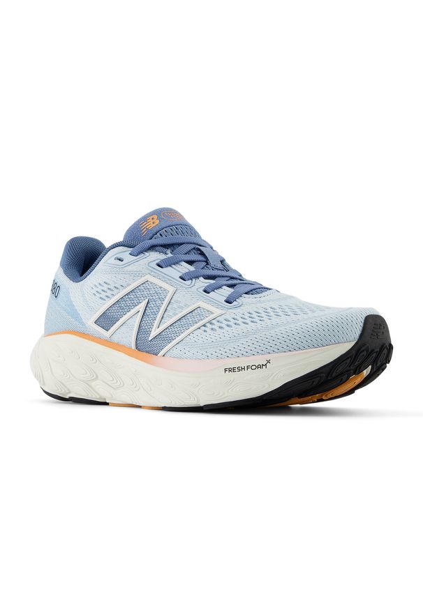 Buty damskie New Balance Fresh Foam X 880v14 W880J14 – niebieskie. Okazja: na co dzień. Kolor: niebieski. Materiał: materiał, syntetyk, guma. Szerokość cholewki: normalna. Sport: fitness