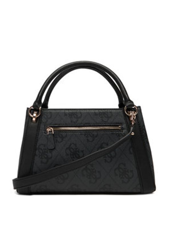 Guess Torebka Karnilla Logo HWOS99 01060 Szary. Kolor: szary. Materiał: skórzane