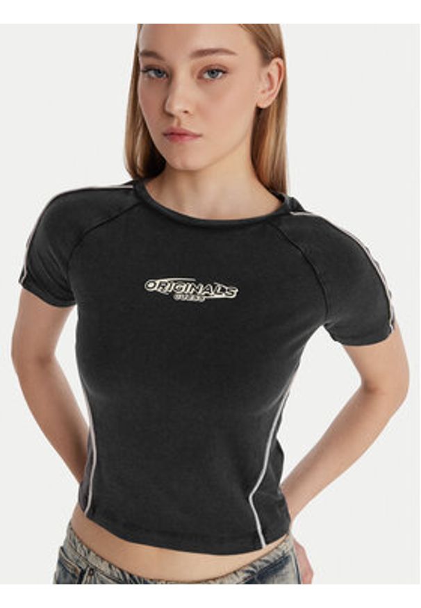 Guess T-Shirt W6RI39 KCBF1 Szary Regular Fit. Kolor: szary. Materiał: bawełna