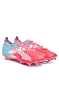 Puma Buty do piłki nożnej Ultra 6 Match Re-Charge Fg/Ag 108765 01 Różowy. Kolor: różowy. Materiał: materiał #3