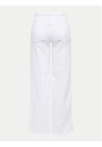 only - ONLY Jeansy Madison 15310632 Biały Wide Leg. Kolor: biały #4